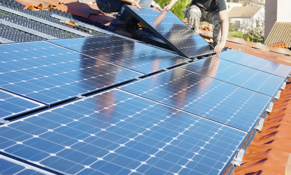 installation de panneaux solaire près de Autun
